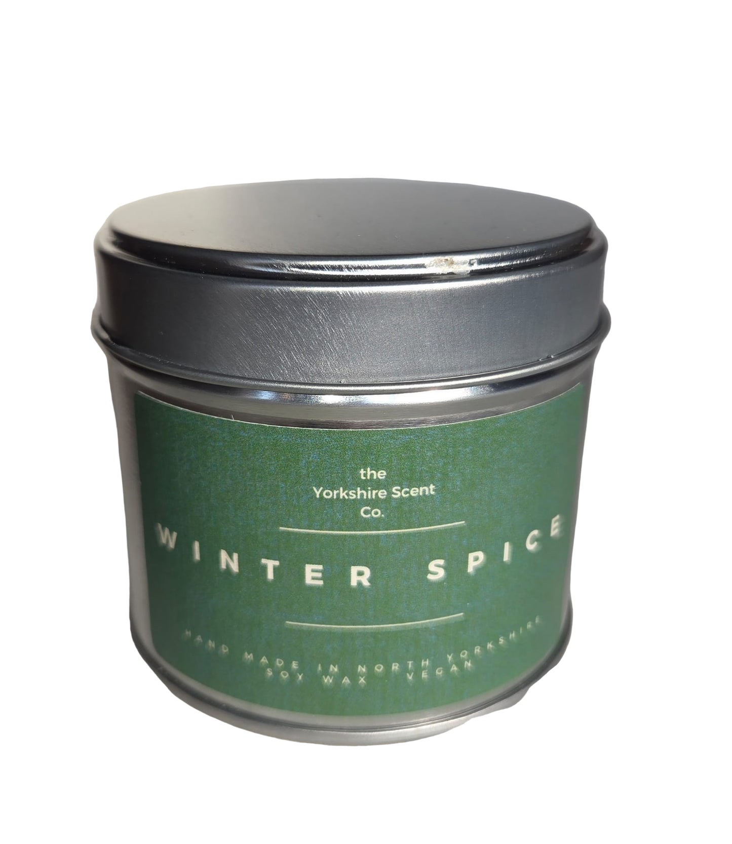 Winter Spice Tin Candle