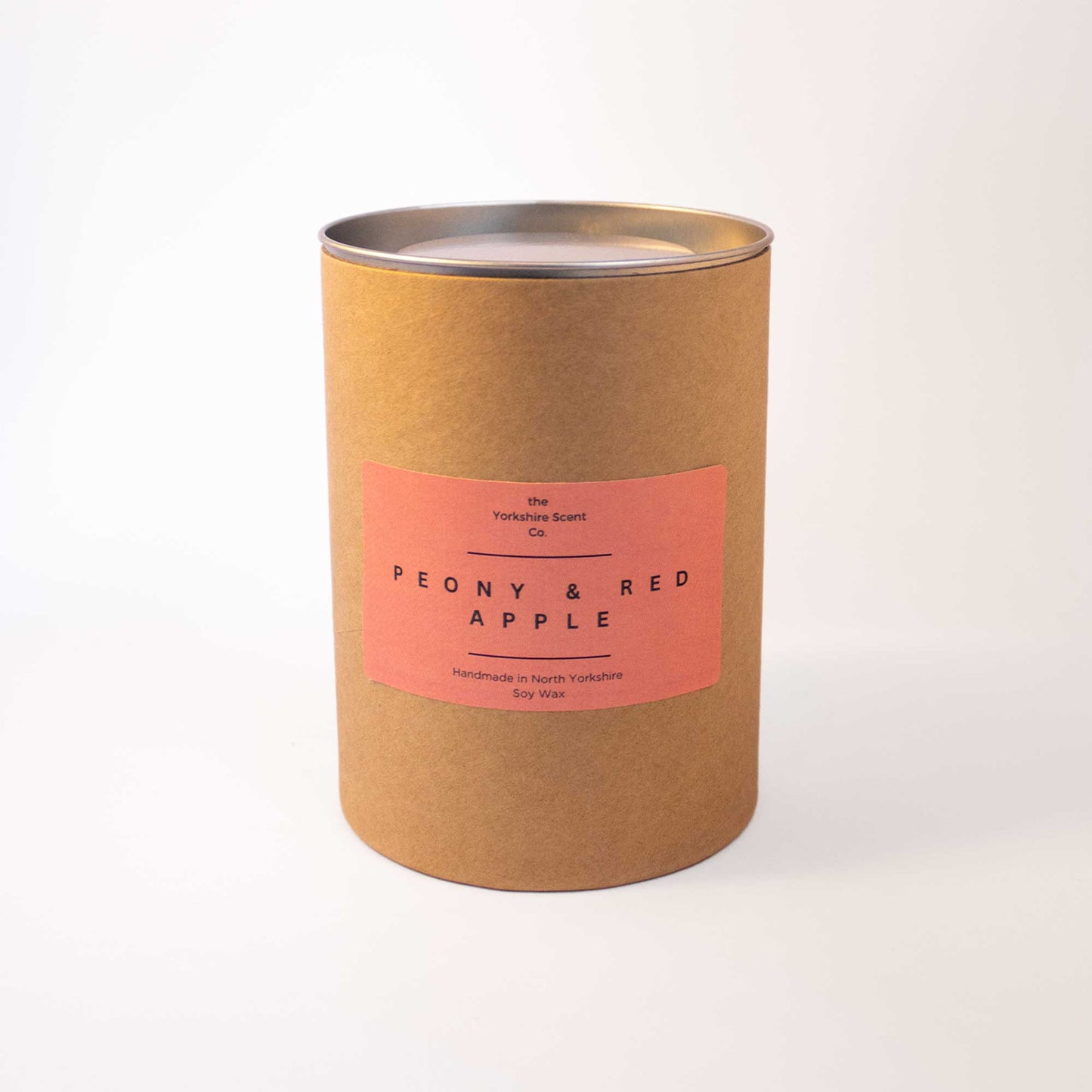 Peony & Red Apple Candle