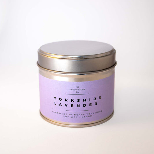Yorkshire Lavender Tin Candle