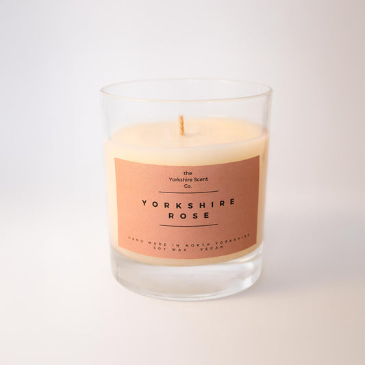 Yorkshire Rose Candle